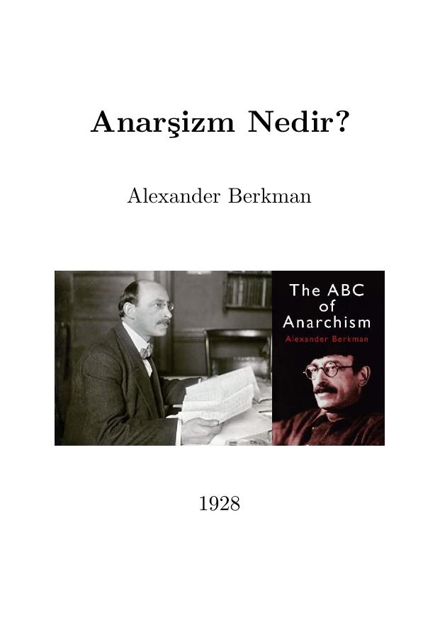 Anarşizm Nedir? - Alexander Berkman