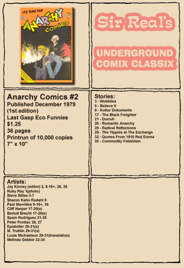 2. Sayı - Anarchy Comics