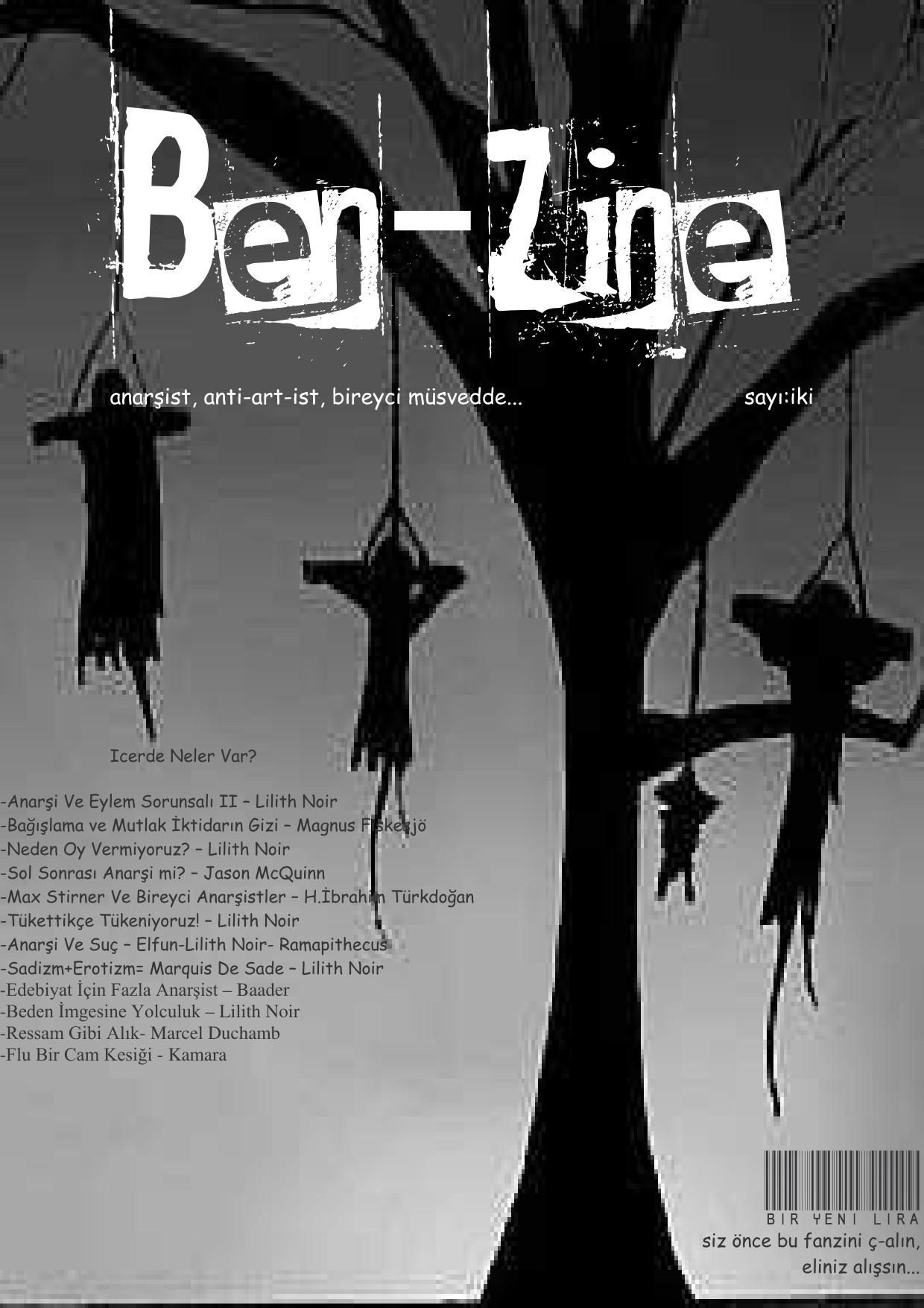 2. Sayı - Ben-Zine