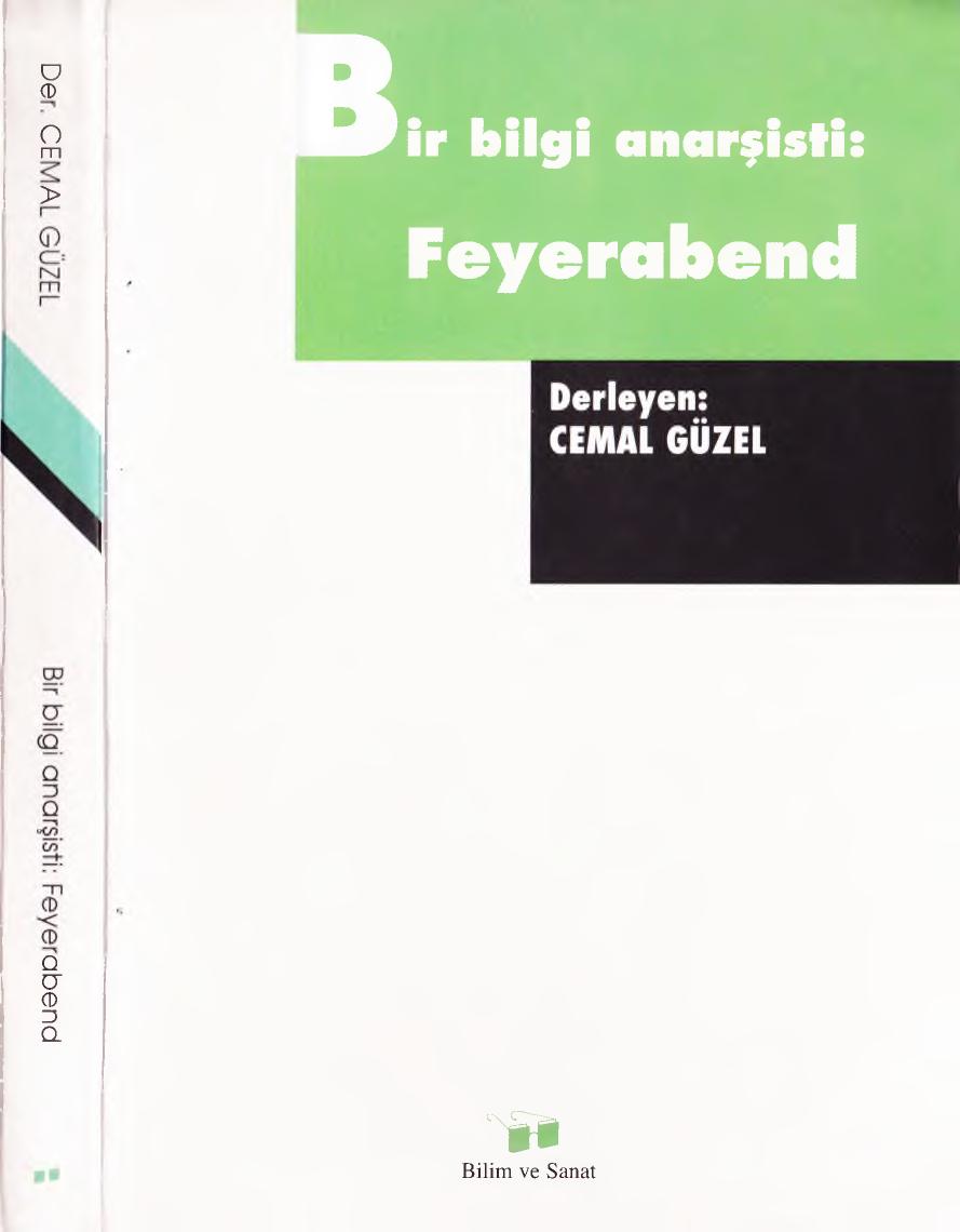 Bir Bilgi Anarşisti: Feyerabend - Cemal Güzel