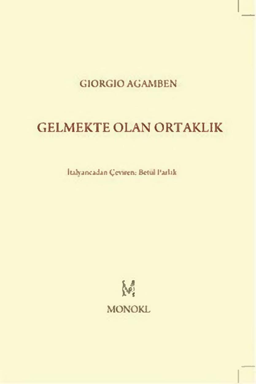 Giorgio Agamben