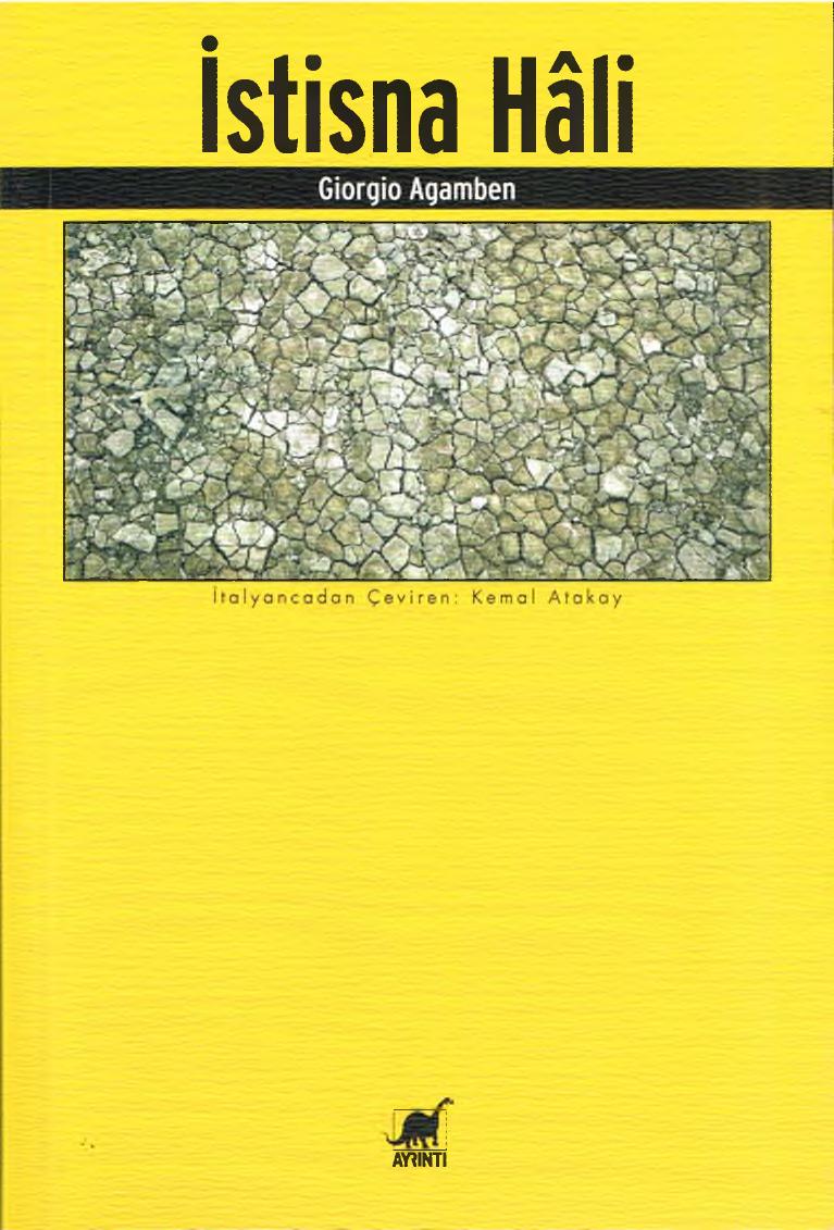 İstisna Hali - Giorgio Agamben
