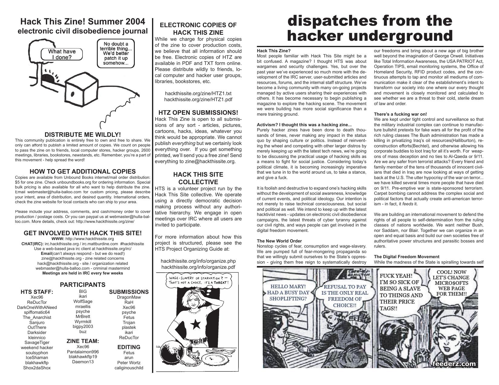 Hack This Zine