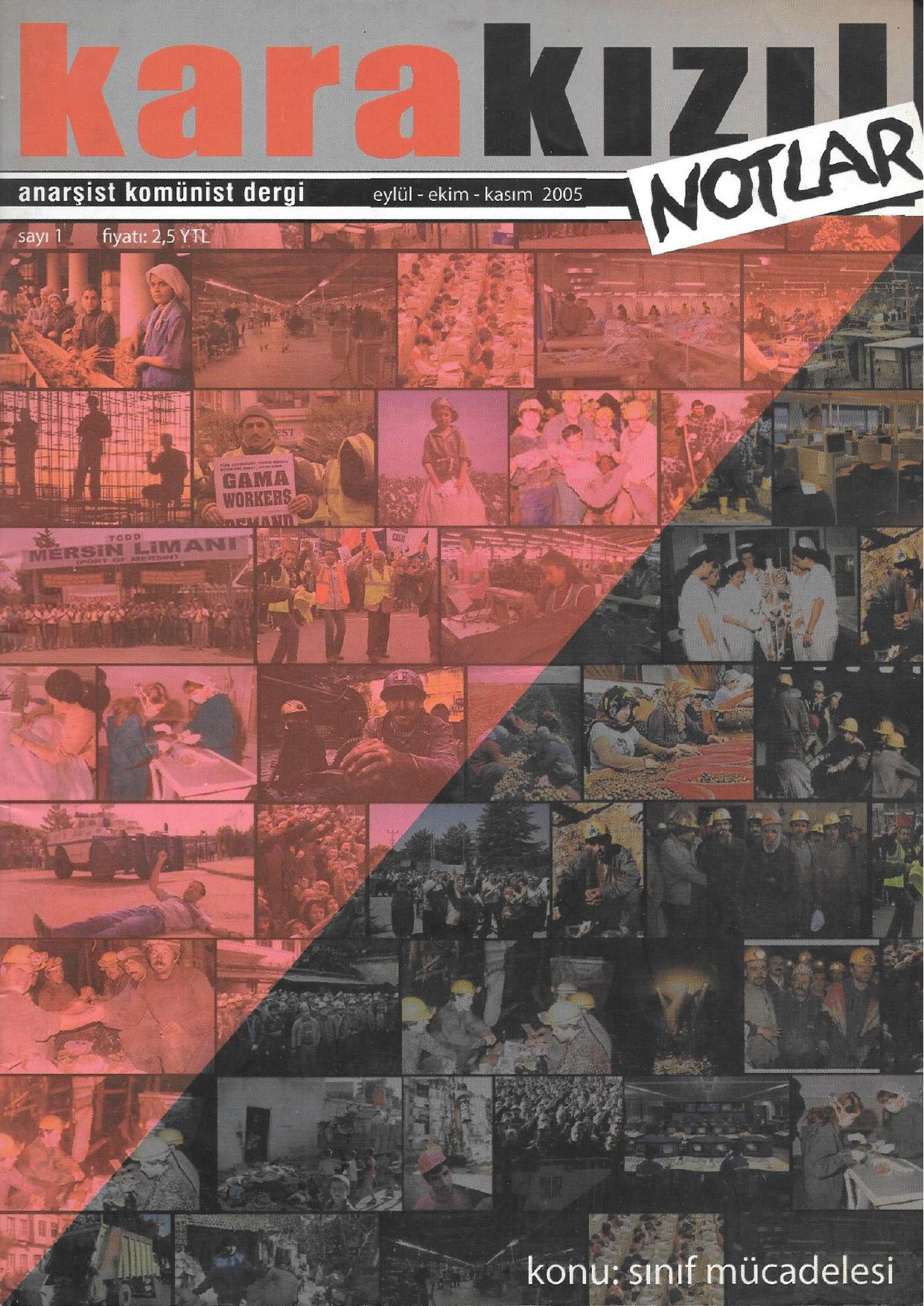 3. Sayı - Kara Kızıl Notlar