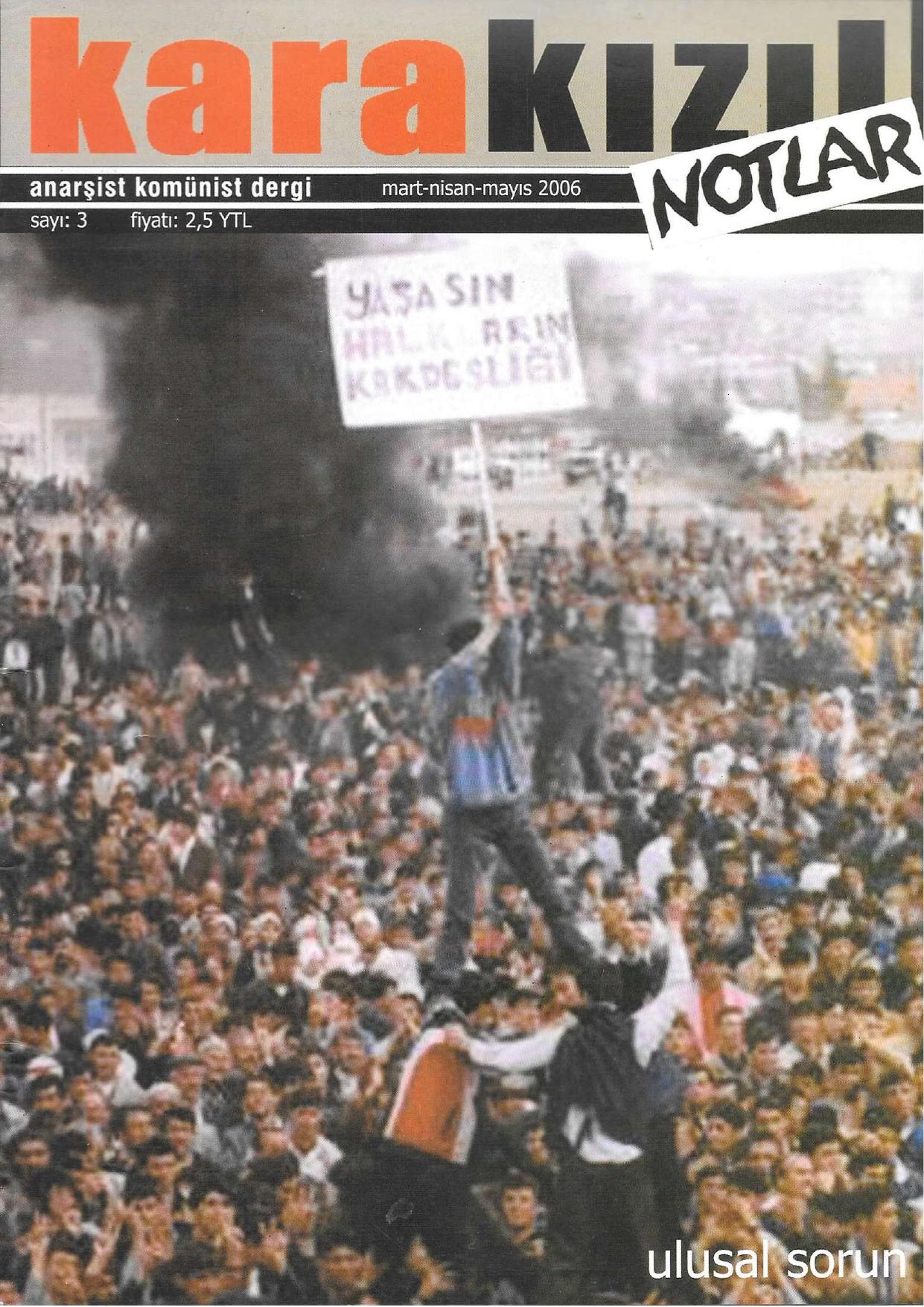 5. Sayı - Kara Kızıl Notlar