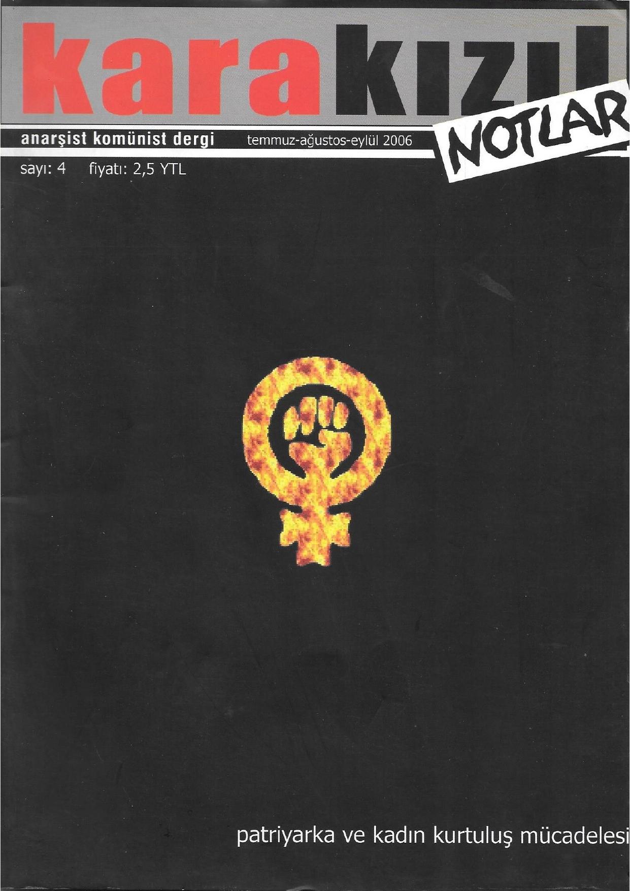 6. Sayı - Kara Kızıl Notlar