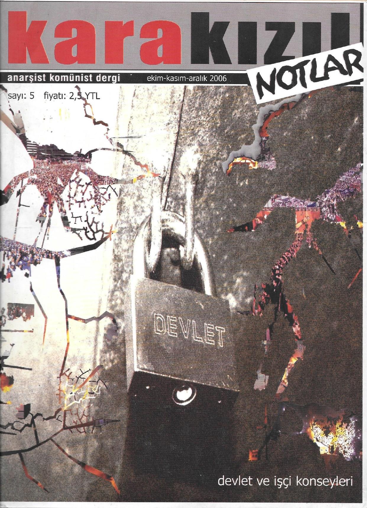 7. Sayı - Kara Kızıl Notlar