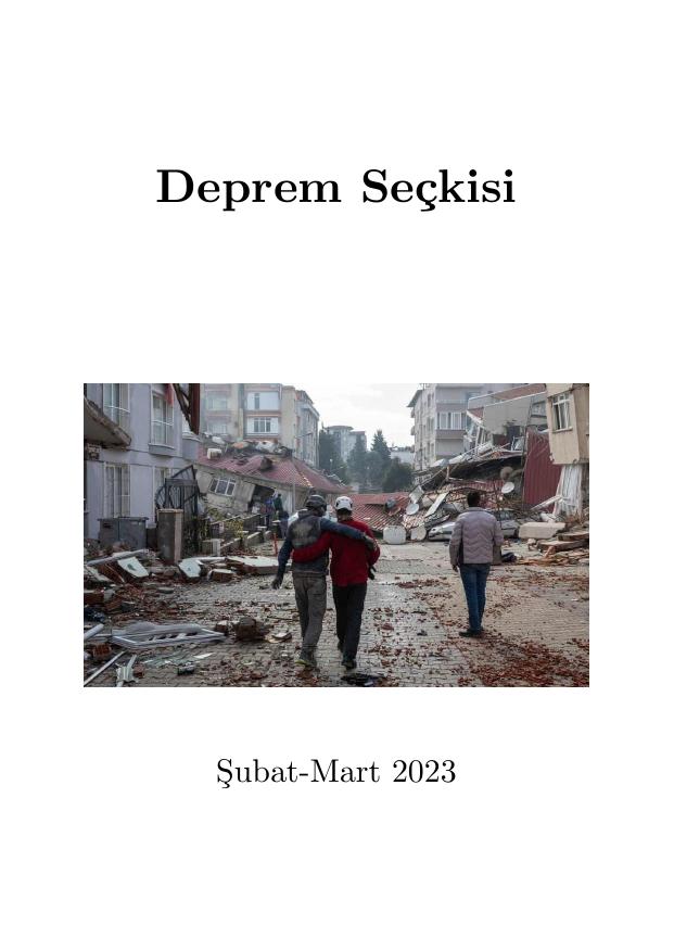 Deprem Seçkisi - Muhtelif Yazarlar