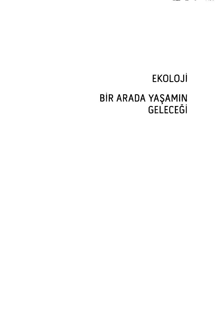 Ekoloji - Muhtelif Yazarlar