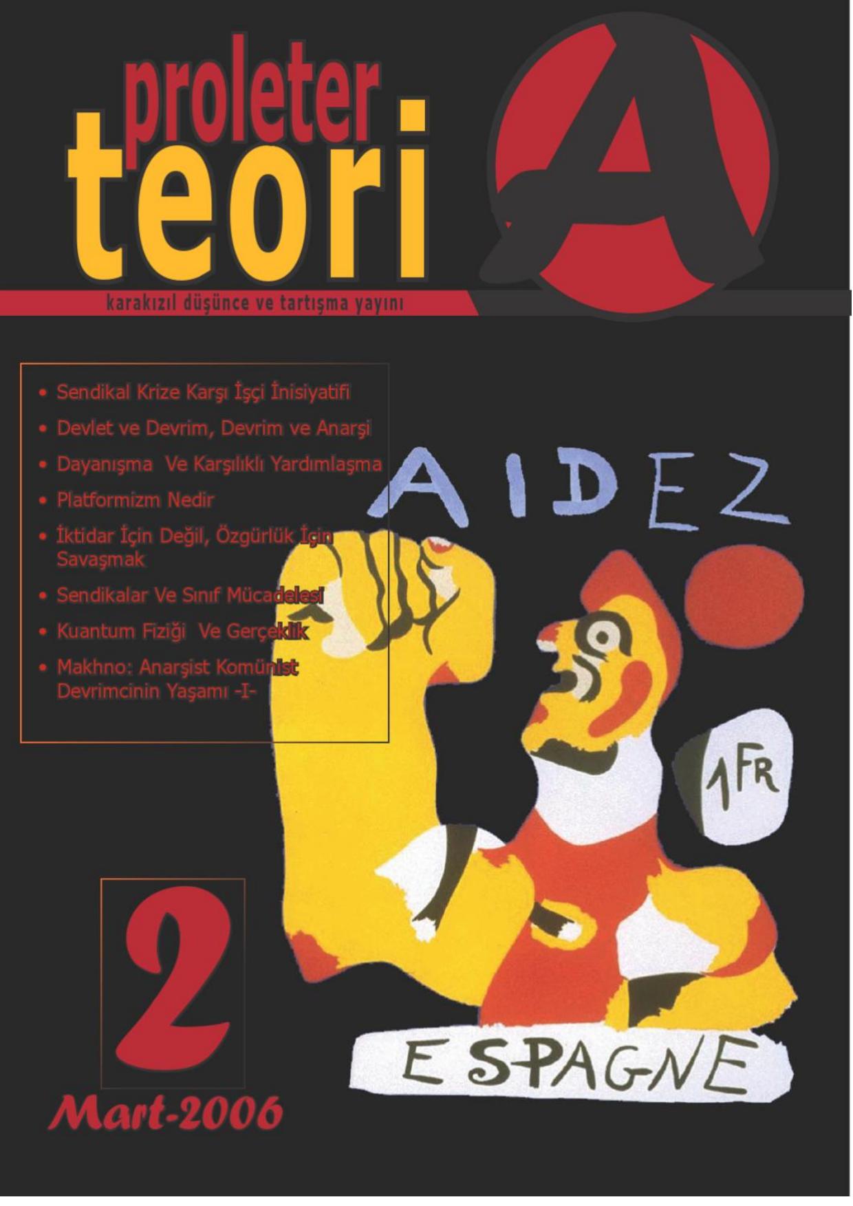 2. Sayı - Proleter Teori Dergisi