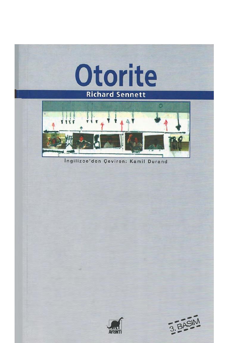 Otorite - Richard Sennett
